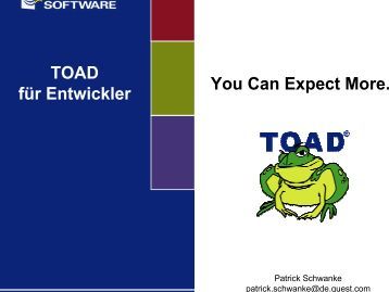 Quest toad software review